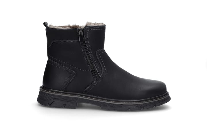 Praktisk boot med to glidelåser