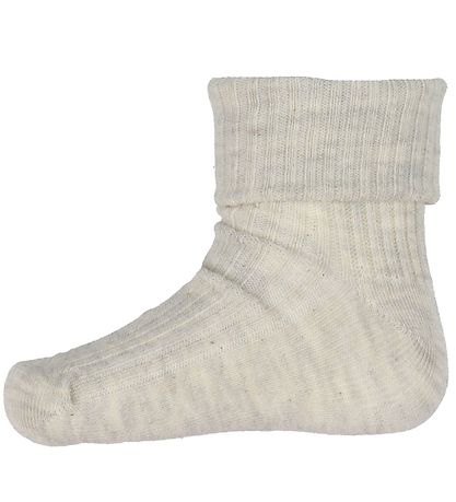 Minymo Socken - 3er-Pack - Rib - Pink Smoke