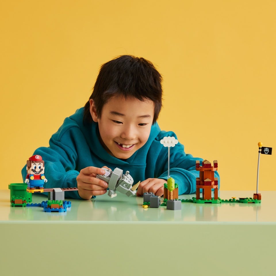 LEGO Super Mario - Næsehornet Rambi – udvidelsessæt (71420)