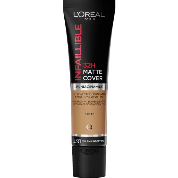 Infaillible 32H Matte Cover 230 Warm Undertone
