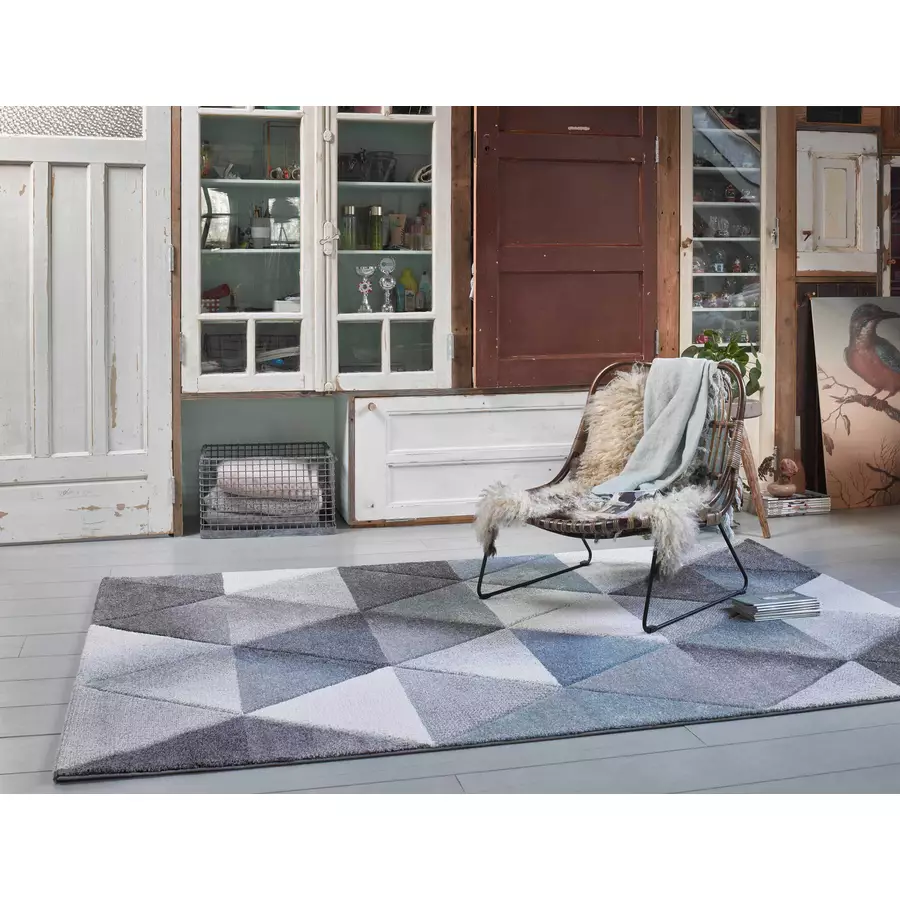 Wecon home Kurzflorteppich LIGHTHOUSE grau