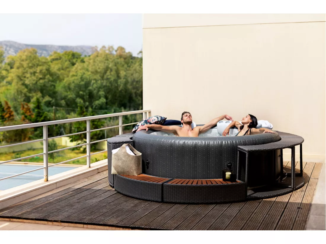 Spa gonflable rond 6 places MINORQUE
