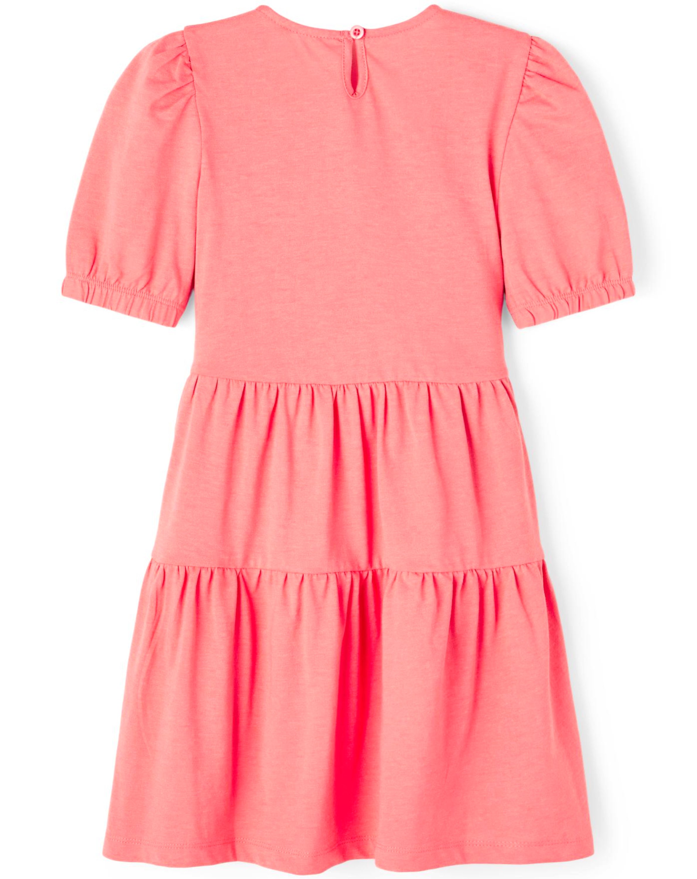 Kurzarm-Kleid NKFVIVALDI in georgia peach
