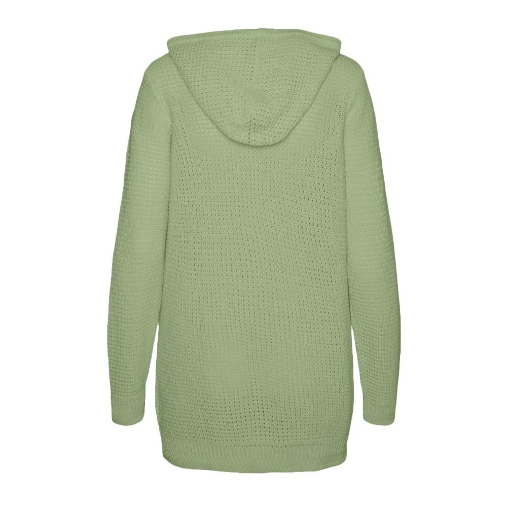 Vero Moda Gilet Long Vert Femme Vero Moda Skyla