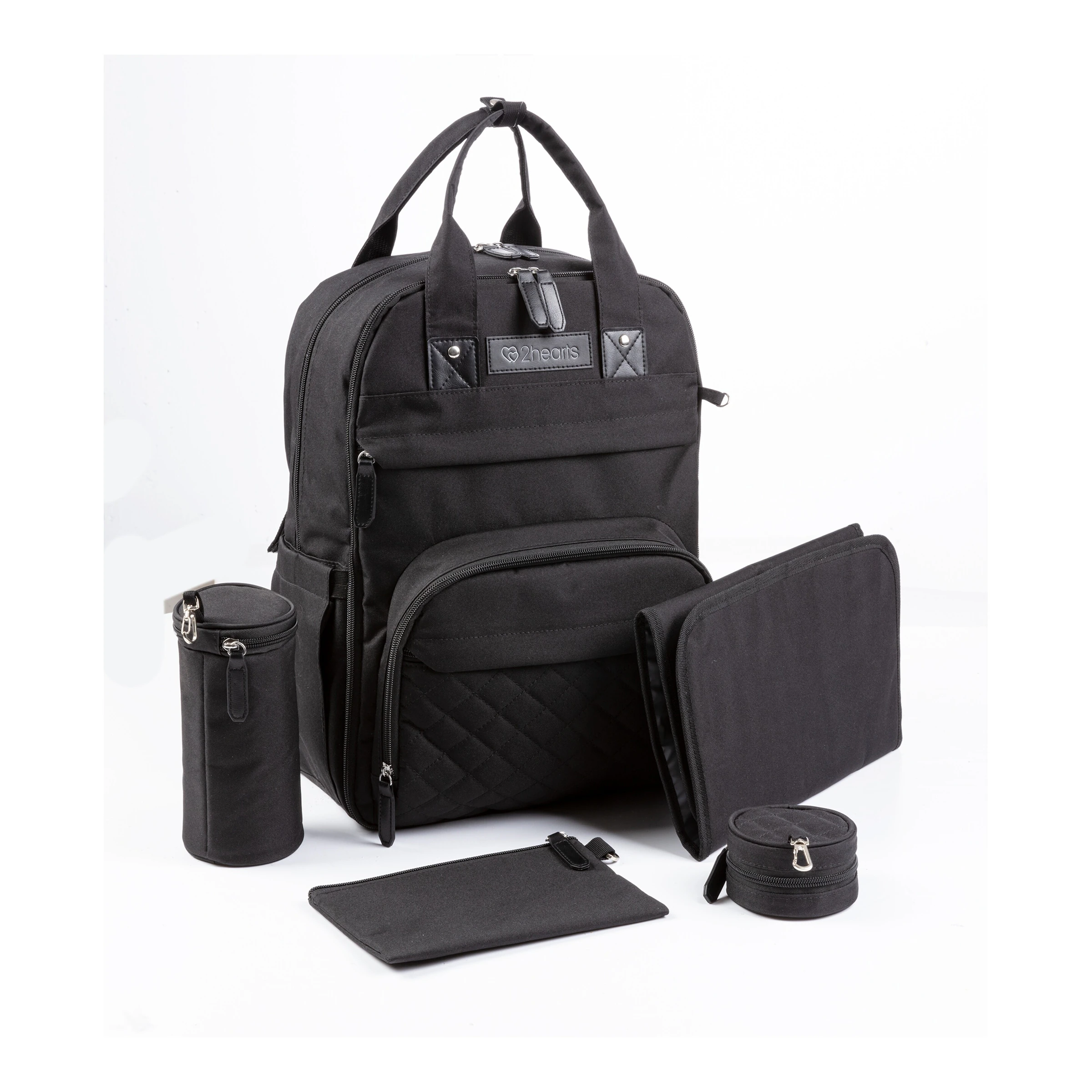 2hearts Wickelrucksack Functional schwarz