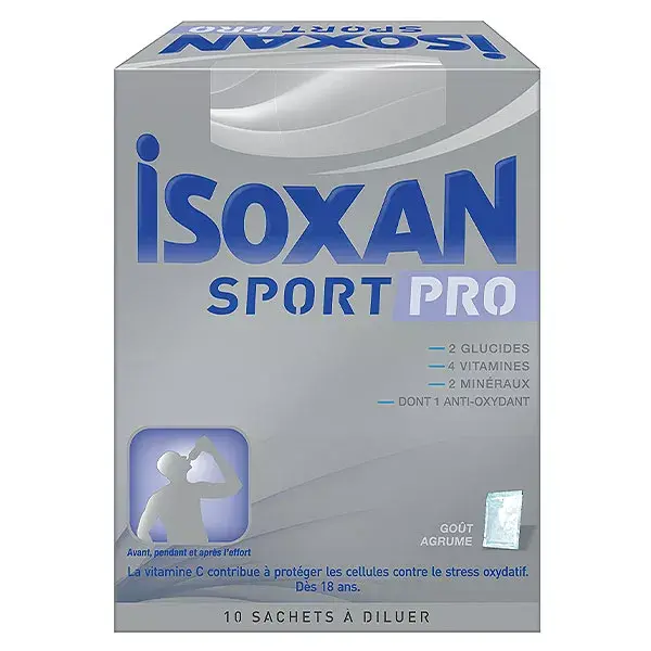 Isoxan Sport Pro 10 sachês para dissolver
