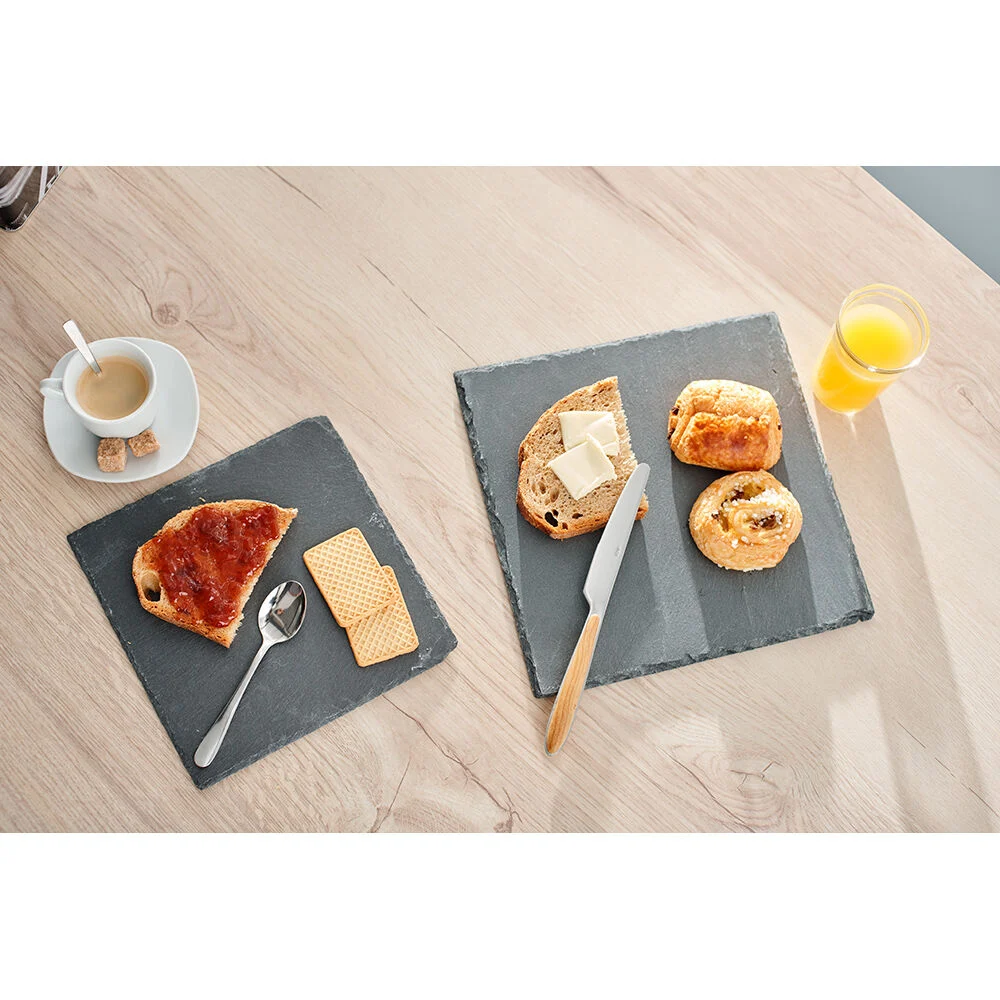 Assiette ardoise carrée