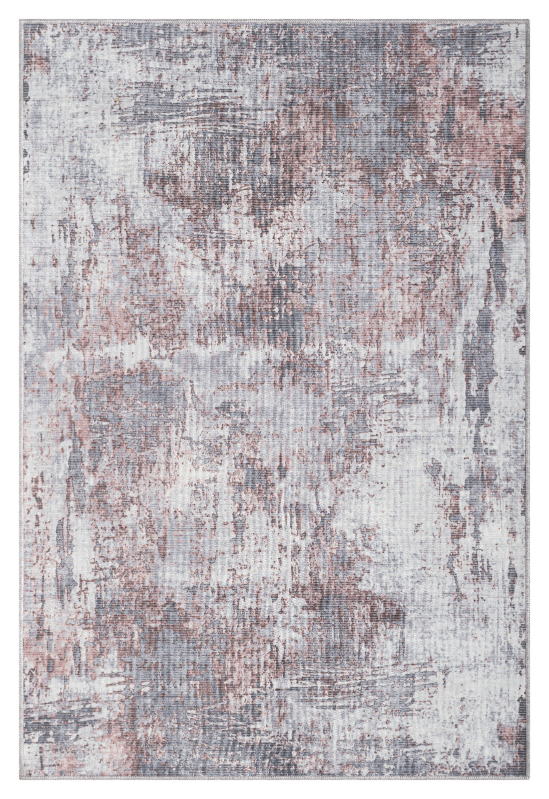 Teppich AVERY - creme-terrakotta-hellgrau - 120x180 cm