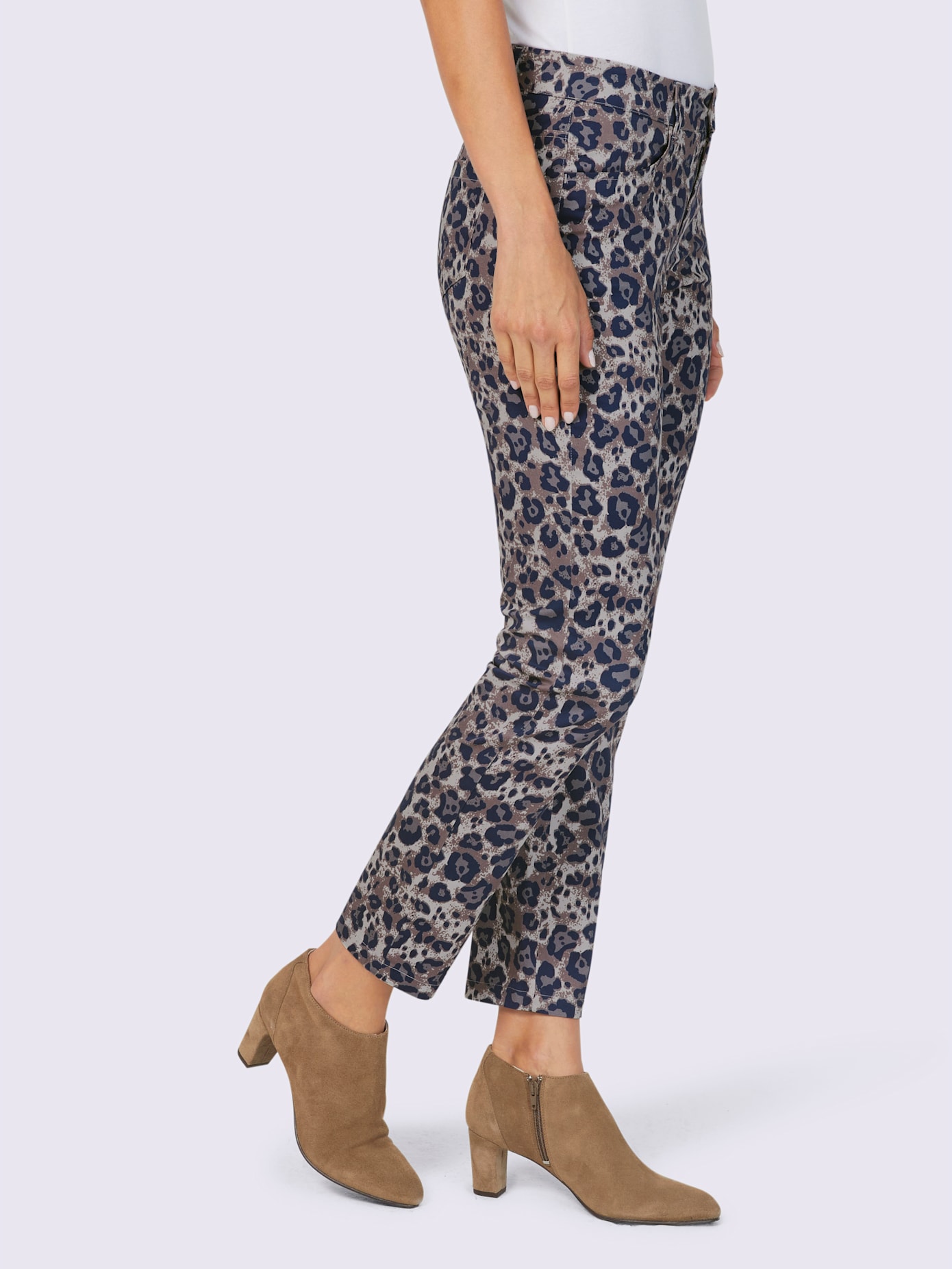 Pantalon imprimé élasthanne