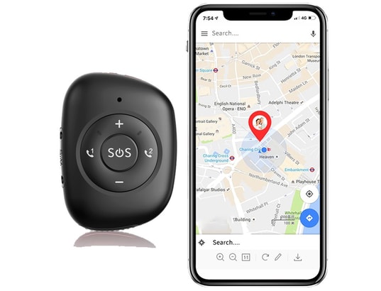 YONIS - GPS Piéton Traceur gps 4g pendentif porte clé connecté android ios ip6...