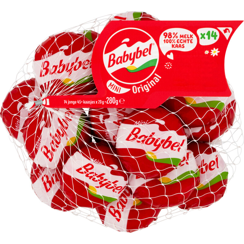 Babybel 14 jonge 45+ kaasjes
