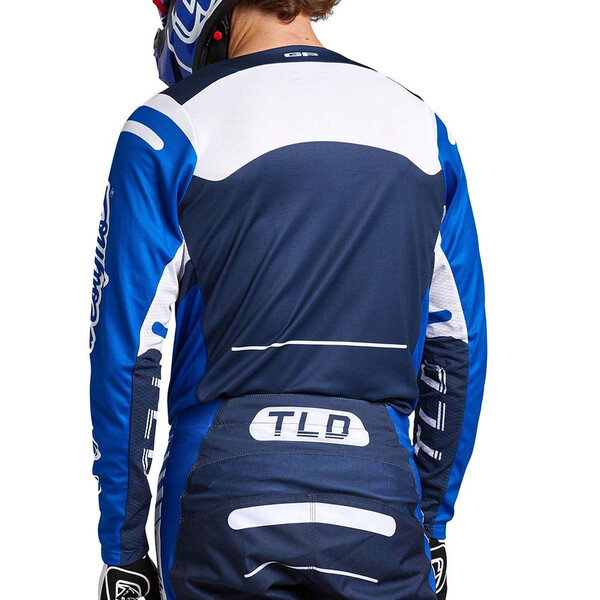 Troy Lee Designs - Maillot GP Pro Blends Blanc / Bleu