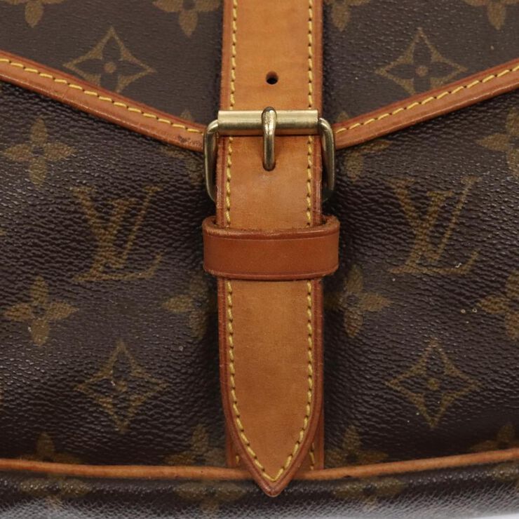 Louis Vuitton Vintage Louis Vuitton Saumur Brown