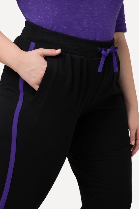 Jogginghose, Streifen, Elastikbund, Taschen