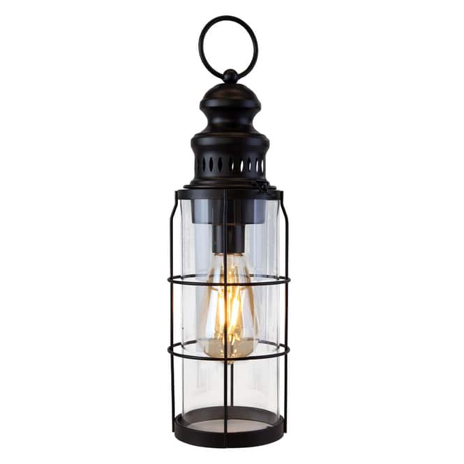 LED-Laterne - ca. 12 x 12 x 41 cm