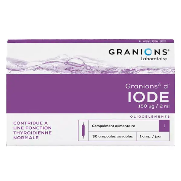 Granions Iodo 30 ampolas