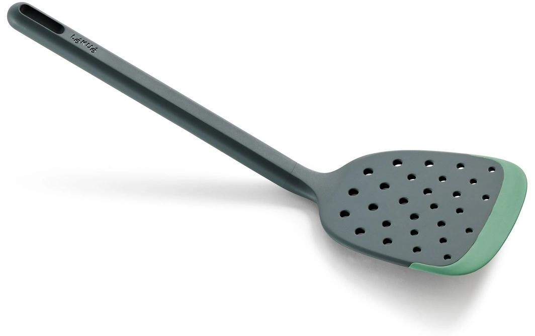 Pfannenwender PBT/Silikon, Grün/SchwarzKüchenwender