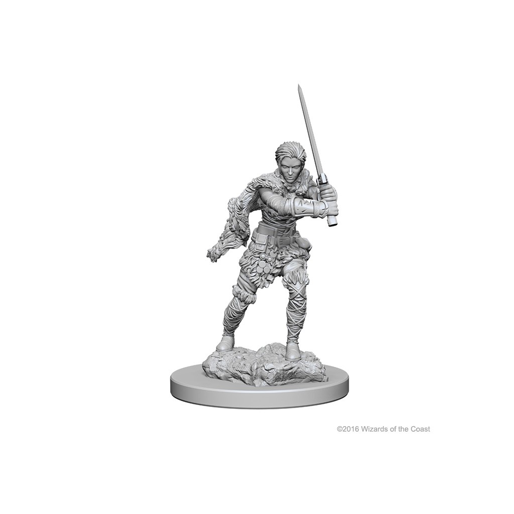 D&D Nolzur's Marvelous Unpainted Miniatures: Human Female Barbarian