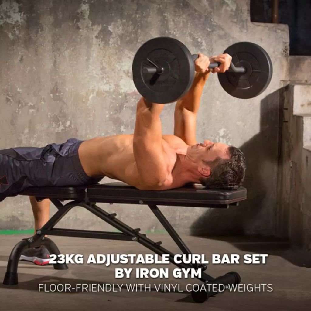Barra de peso Iron Gym