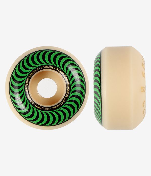 Spitfire Formula Four Classic Rollen (white green) 52mm 101A 4er Pack