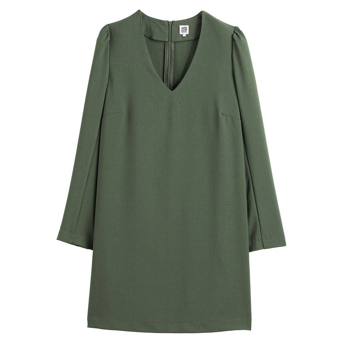 COLEÇÕES LA REDOUTE<br>Vestido reto em poliéster reciclado La Redoute x You