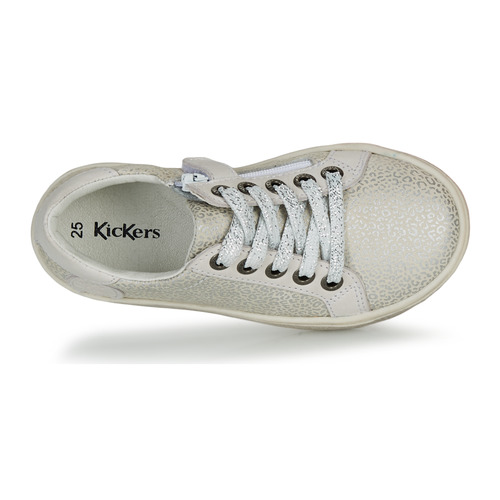 Kickers - LYKOOL - Gris / Argenté / Léopard
