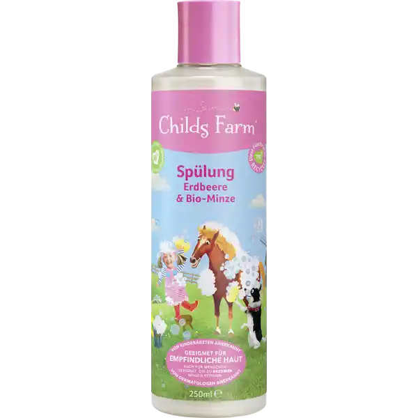Kinder Spülung Erdbeere & Bio-Minze