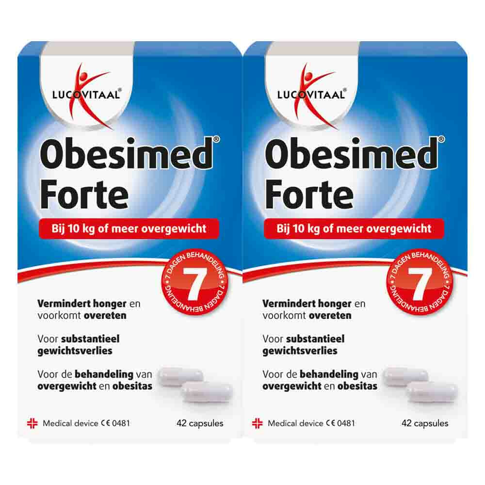2x Lucovitaal Obesimed Forte 42 capsules