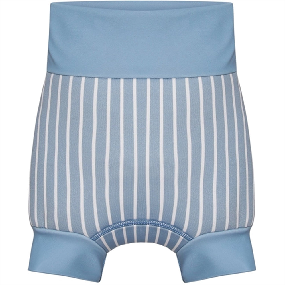 Neopren Badeble UV50+ Blue Shadow Striped