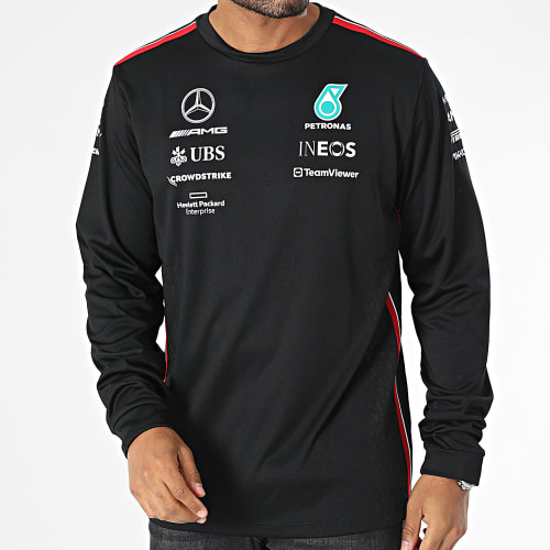 Tee Shirt Manches Longues AMG Mercedes 701223423 Noir