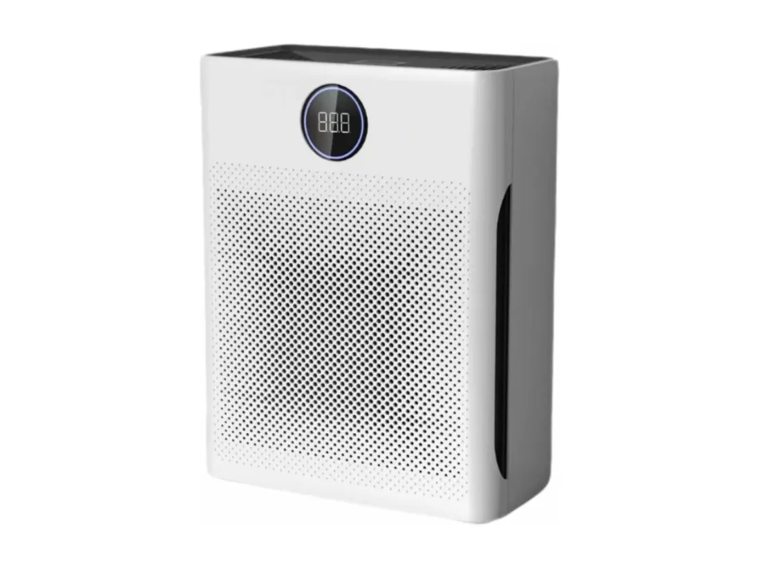 Purificateur d'air pour animaux de compagnie en plastique,d41.1cm×h16.6cm
