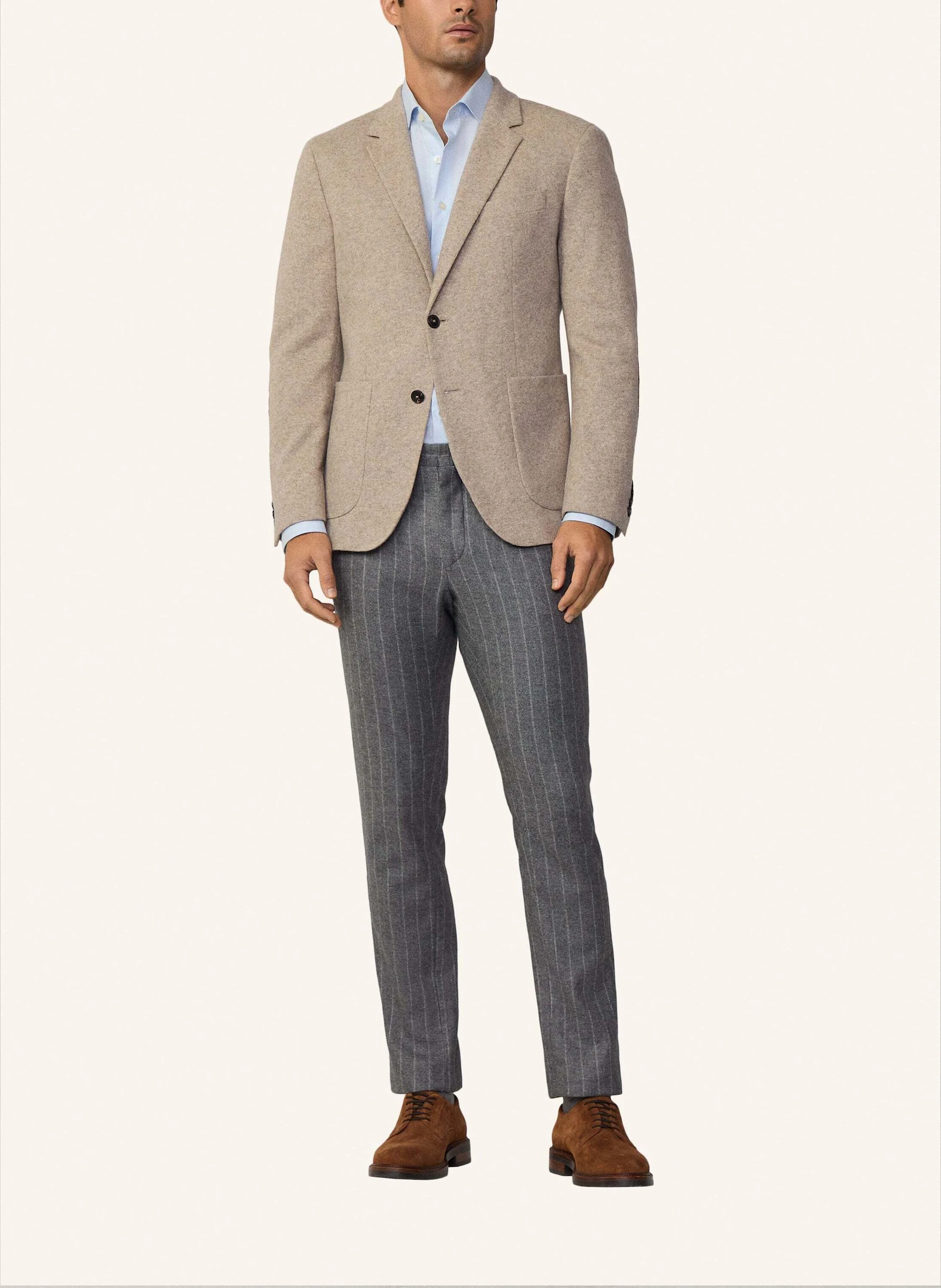 HACKETT LONDON Sakko OAT MEL KNIT EP CC