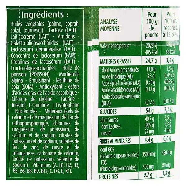 Blédina Blédilait Blédigest Leite de Primeira Etapa 820g