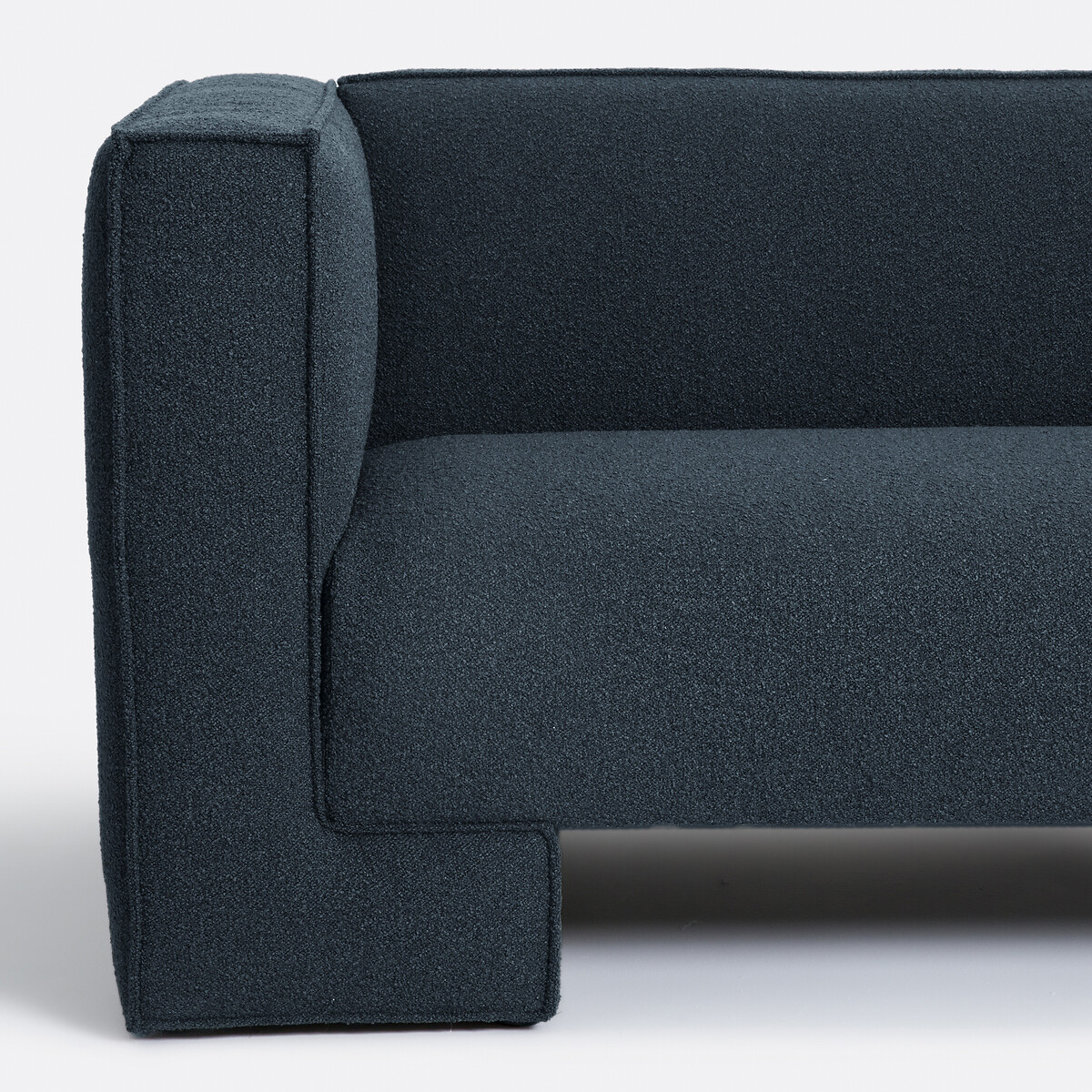 LA REDOUTE INTERIEURS<br>Sofá de 3 lugares, bouclette fino, Capu
