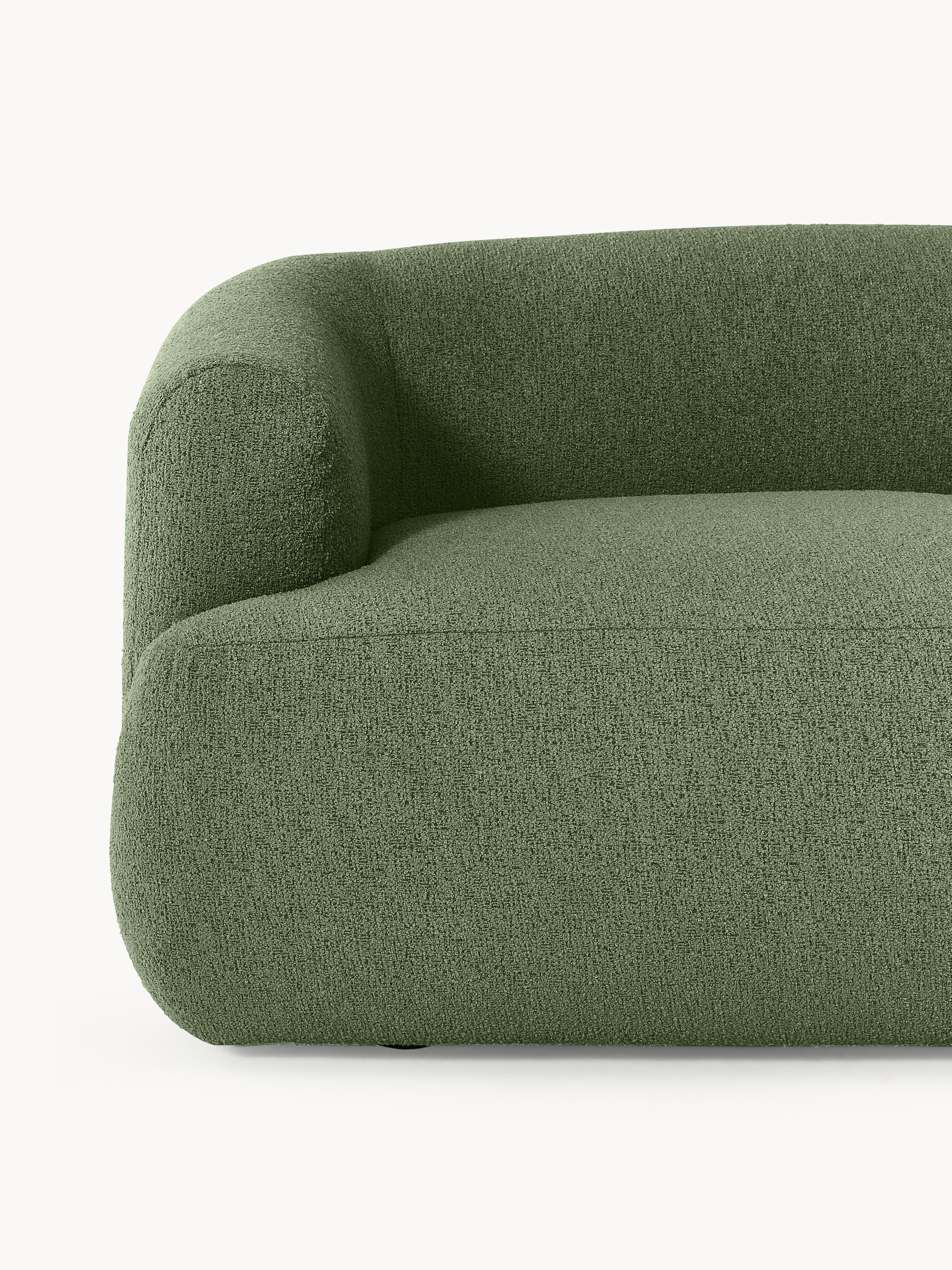 Modulaire bouclé hoekbank Sofia (4-zits)