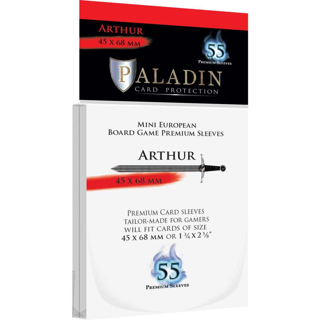 Pochettes Paladin - Arthur Mini European - 45 x 68 mm - 55p