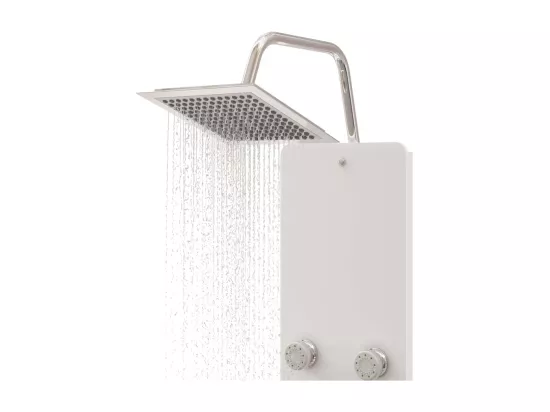 Panneau de douche pomme argenté 25 x 47.5 x 130 cm 02_0003436