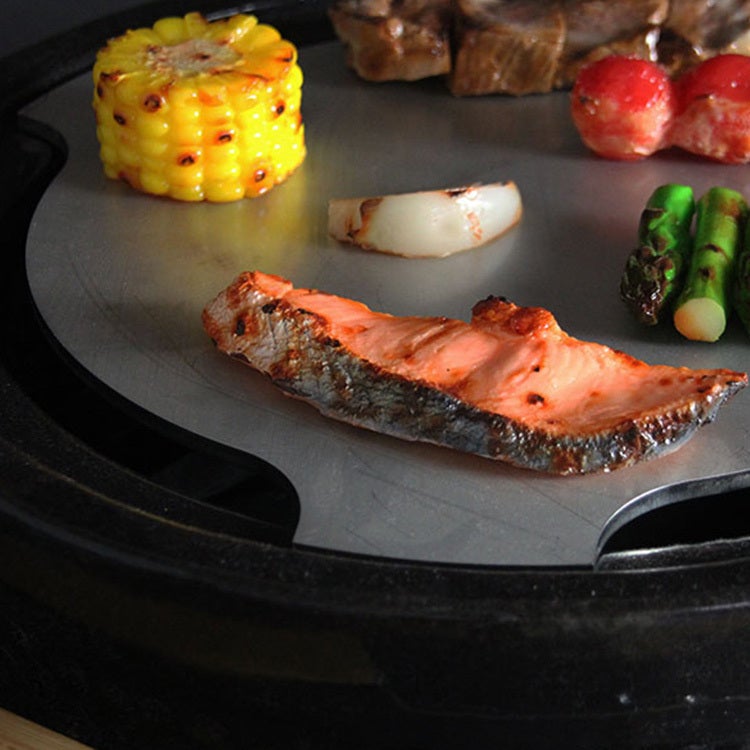 YAKINIKU grilplaat Teppanyaki Shichirin D 27 H 0,5 cm