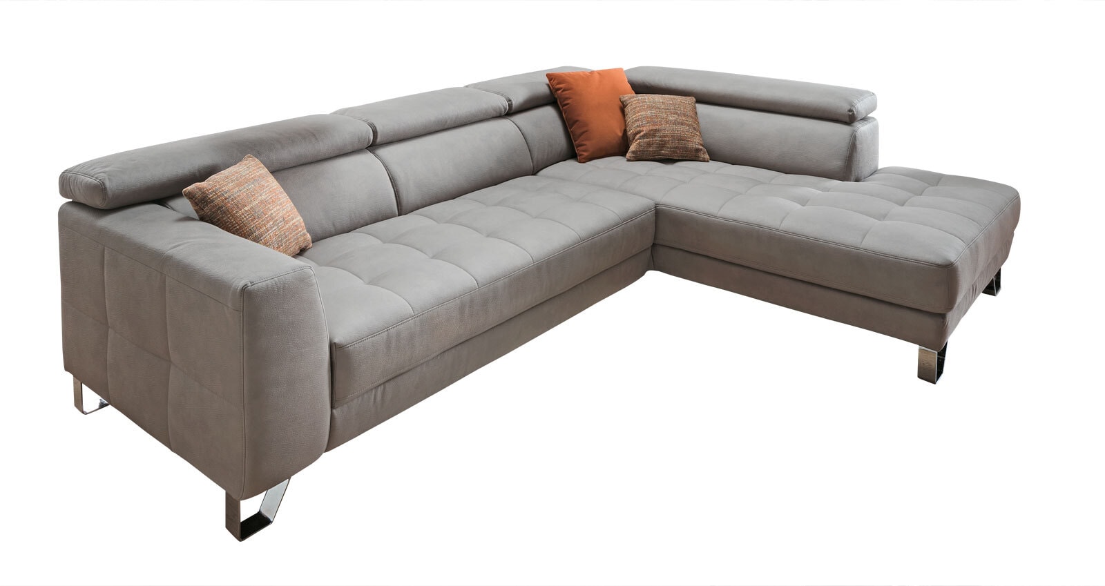 vito Ecksofa REEVE 293 x 220 cm grey