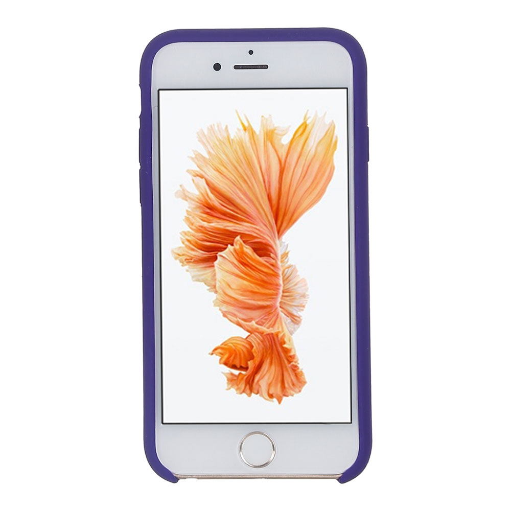 iPhone SE (2022/2020) / 8 / 7 Silikon Case Hülle - Lila (Ultraviolet)