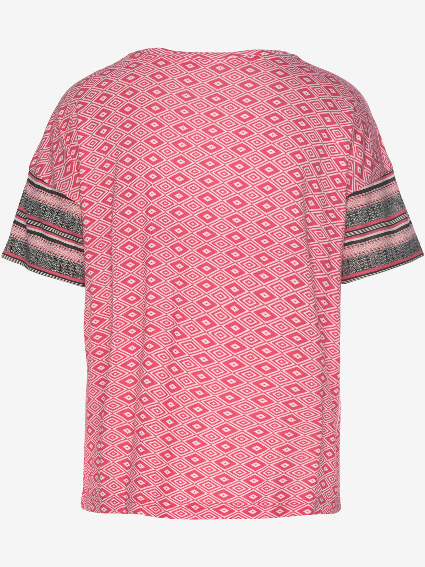 T-shirt avec motif ethnique