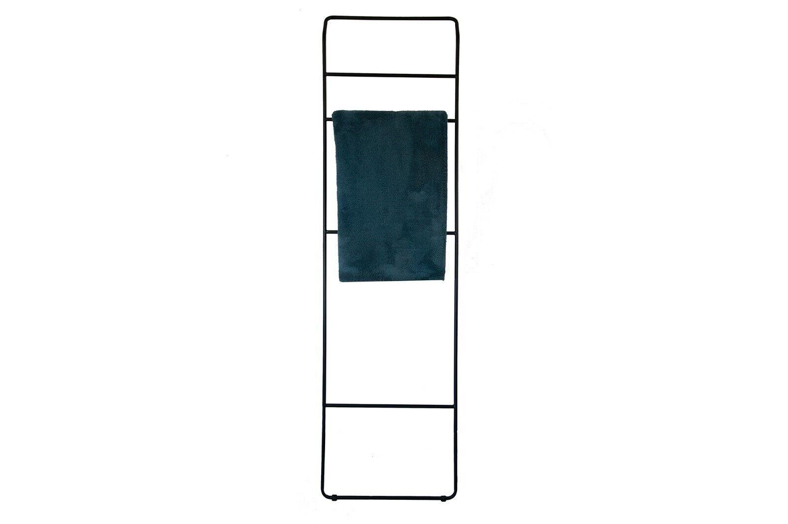 SECHE SERVIETTE METAL NOIR D.50X8X180CM