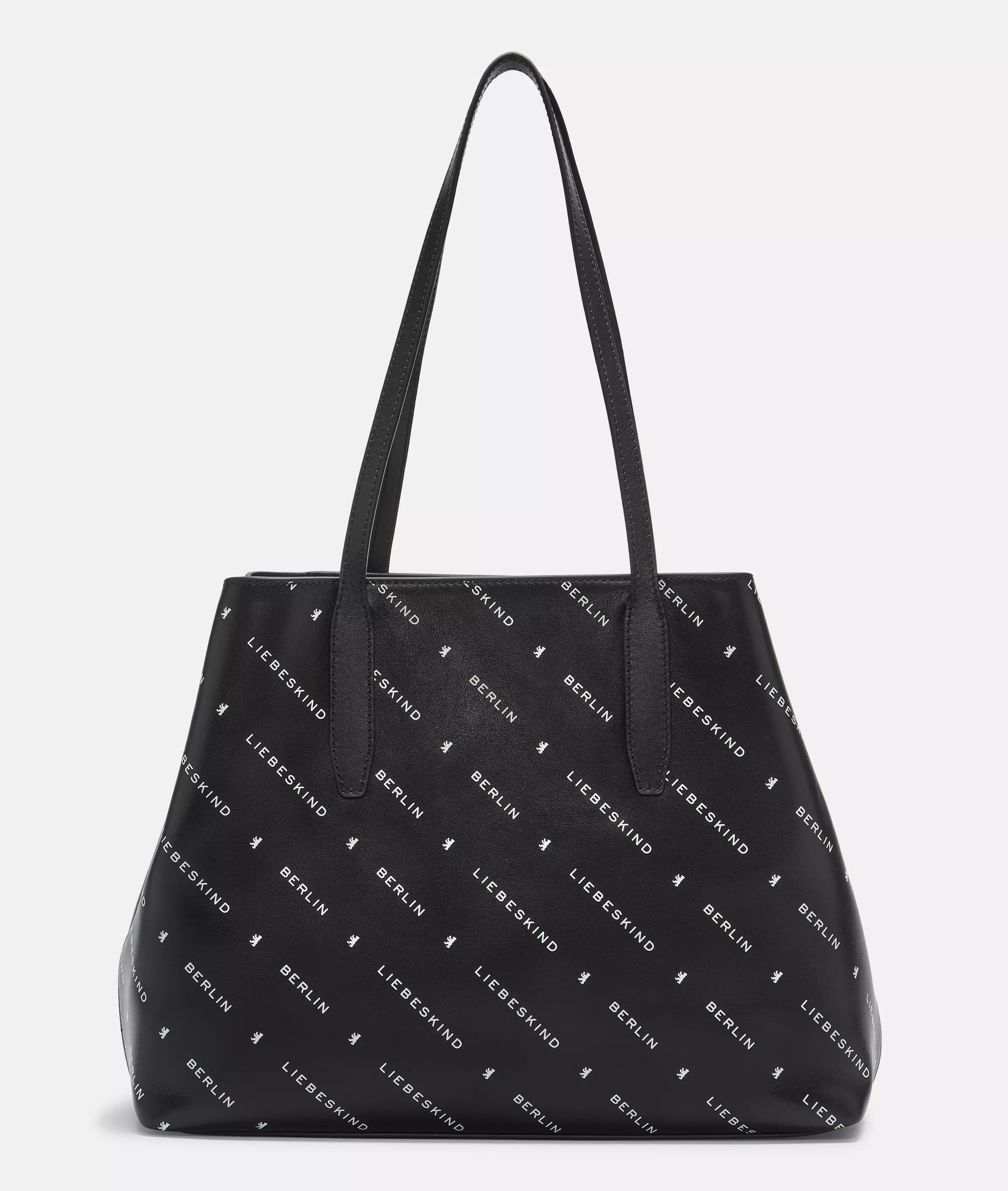 Monogram Shopper M Nappa leather shopper with Liebeskind Berlin lettering