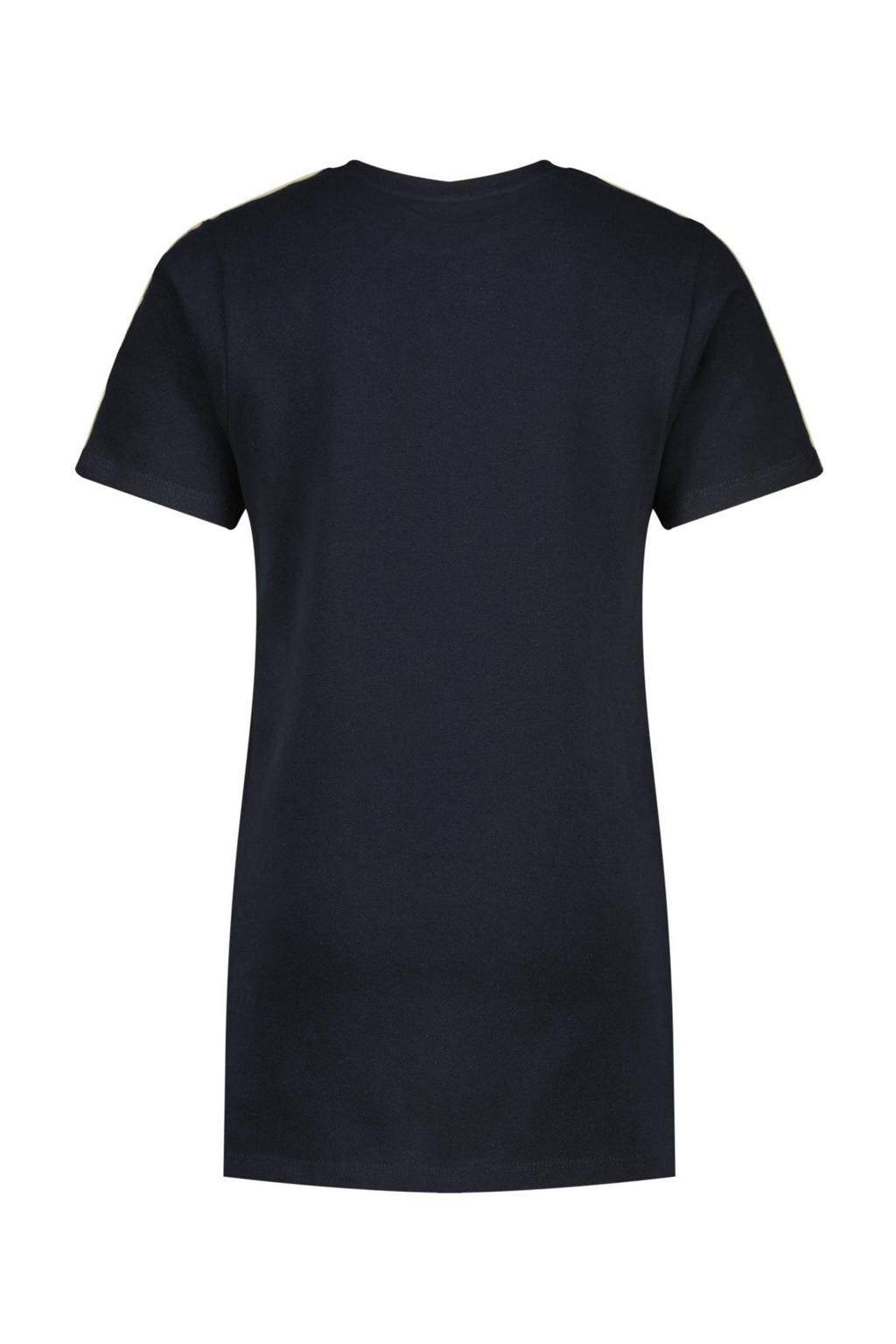 Vingino T-shirt Jape donkerblauw/geel