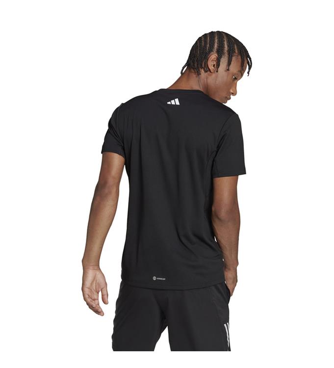 adidas Men Run Icons 3 Bar Logo T-shirt
