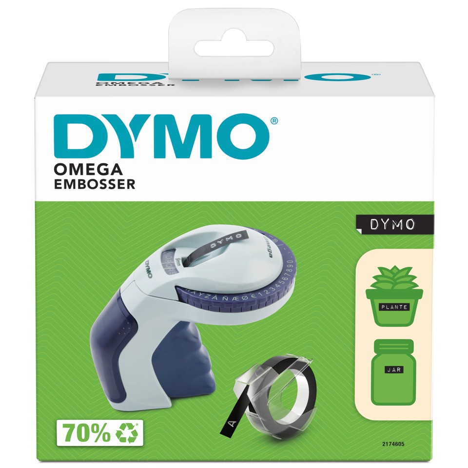 DYMO - Omega Prægemaskine DK/NO