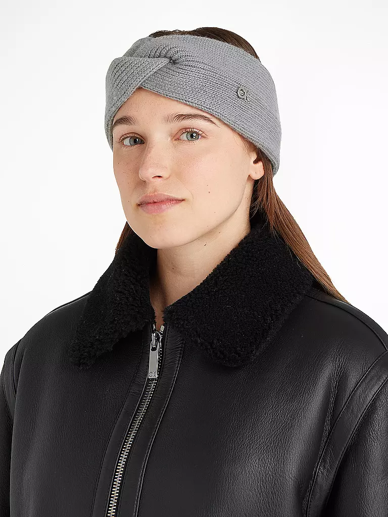 CALVIN KLEIN JEANS Stirnband  hellgrau