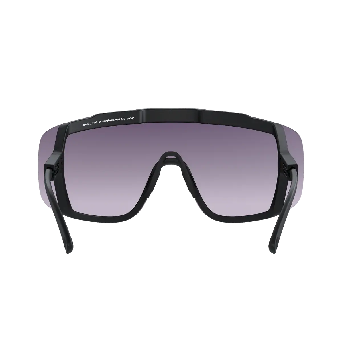 POC Devour Sport Zonnebril Zwart met Road Lens Goud
