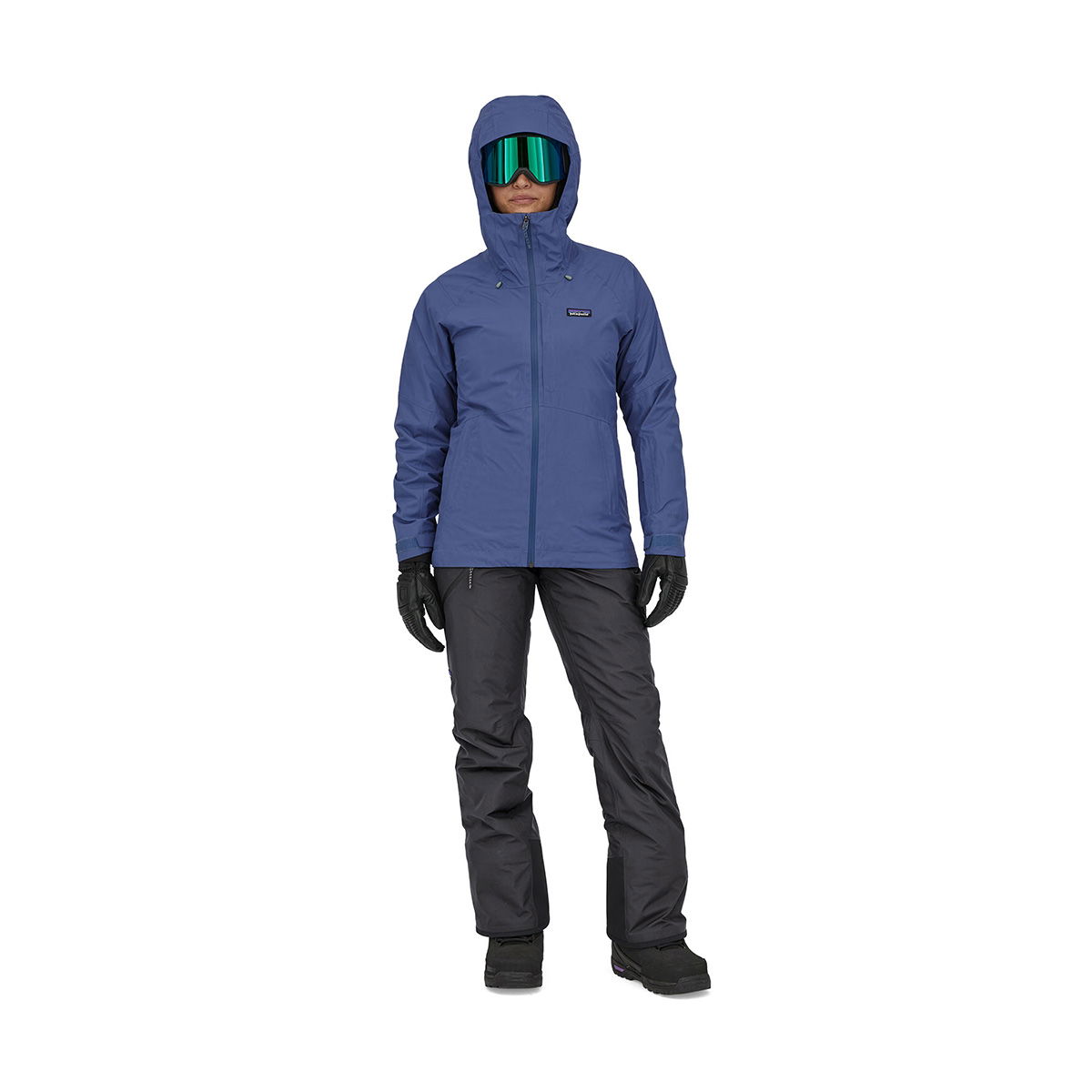 Patagonia Powder Town Insulated skibukser, dame (Black)