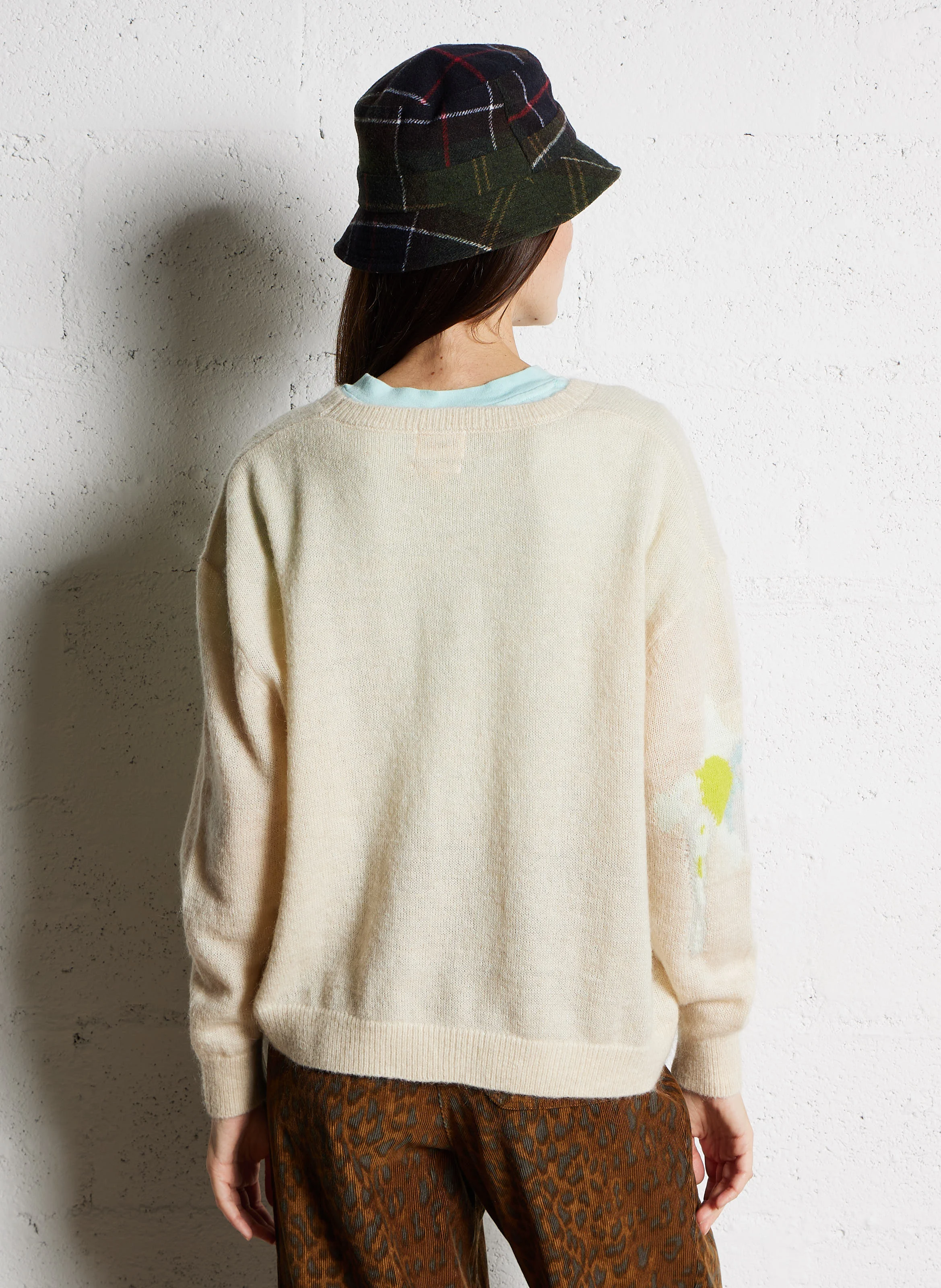 DINUS - Pull col rond | Multicolore